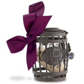 Enlarge 02-129 Wine Barrel Cork Cage Ornament