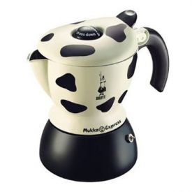 Enlarge Bialetti 06989 Mukka Express 2-Cup Coffee Maker - Cow Print