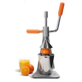 Enlarge Metrokane 1020 L-Press Citrus Juicer w/ Orange Handles