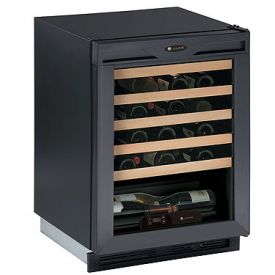 Enlarge U-Line 1175WCB-00 1000 Series Wine Captain 48 Bottle Wine Cellar - Black
