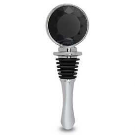 Enlarge Black Jewel Bottle Stopper