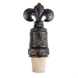 Enlarge Fleur de Lis Wine Bottle Stopper
