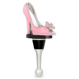 Enlarge Pretty in Pink Shoe Wine Bottle Stopper