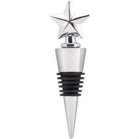 Enlarge Chrome Star Wine Bottle Stopper