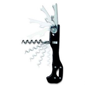 Enlarge Boomerang 2028-BLK Quik Snap Two-step Waiter's Corkscrew Wine Opener