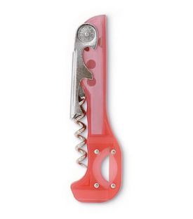 Enlarge Boomerang Two-Step Waiter's Corkscrew - Translucent Pink