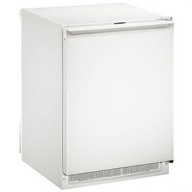 Enlarge U-Line 2175RFW-00 2000 Series Frost-Free Refrigerator / Freezer - White Cabinet with White Door