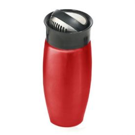 Enlarge Metrokane 2715 Flip-Top Red Cocktail Shaker w/ Built-In Strainer, 0.7 L