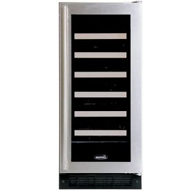 Enlarge Marvel 30WCM-BD-RL 23-Bottle Wine Cooler w/MicroSentry - Custom Overlay Door