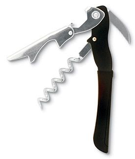 Enlarge Gulliver Double-Step Waiter's Corkscrew - Black