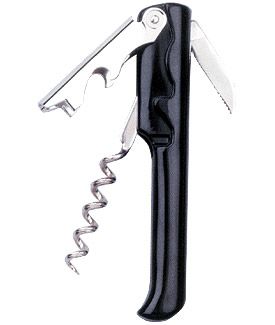Enlarge Levo Sommelier's Corkscrew Wine Opener with Knife Blade