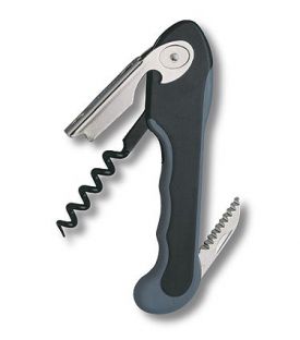 Enlarge Crescendo Waiter's Corkscrew Wine Opener - Black