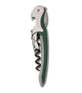 Enlarge New! Murano Waiter's Corkscrew - Green