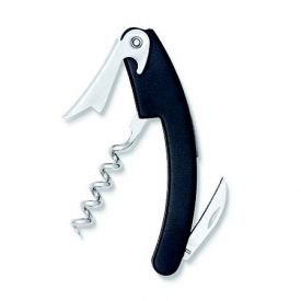 Enlarge Black Plastic Nickel Plated Curved 3195 Waiter's Corkscrew