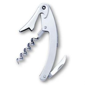Enlarge Curved 3199 Stainless Steel Waiter's Corkscrew