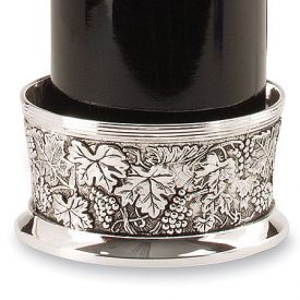 Enlarge Silver Plated Bottle Coaster