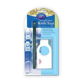 Enlarge Wine Bottle Tags Gift Set - Reusable