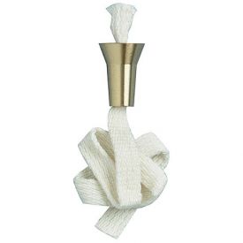 Enlarge Solid Brass Bottle Candle w/ Wick