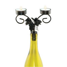 Enlarge Grapevine Wine Bottle Candelabra