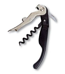 Enlarge Pullparrot Waiter's Corkscrew Wine Opener - Black