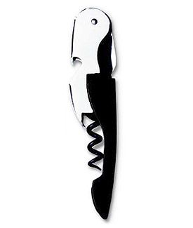 Enlarge PullPlus Waiter's Corkscrew w/Steel Handle - Black