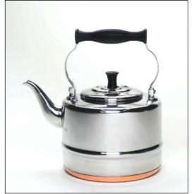 Enlarge BonJour 53087 2 Quart Stainless Steel Teakettle with Copper Bottom
