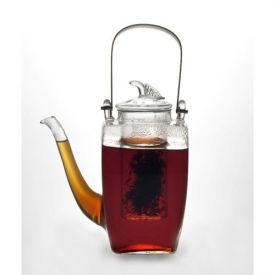 Enlarge BonJour 53751 Simone 27-oz. Glass Teapot with Glass Infuser