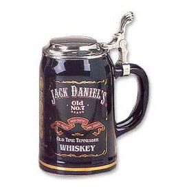 Enlarge Jack Daniel's Stoneware Beer Stein with Lid