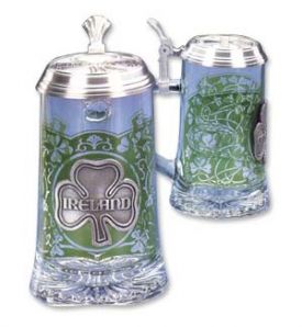 Enlarge Ireland Glass Beer Stein