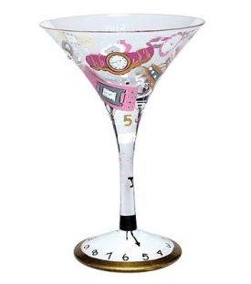Enlarge 5 O'Clock Somewhere Martini Glass by Lolita Love My Martini Collection