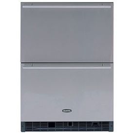 Enlarge Marvel 60RDE-BB-O Digital Drawer Refrigerator - Black/Custom Overlay Door