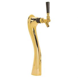 Enlarge 6501-G-A Lucky Beer Tower, 1 Faucet, Gold Finish, Air Cooled
