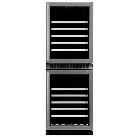 Enlarge Marvel 66WCM-BB-G Digital 90-Bottle Dual Zone Wine Cellar - Black