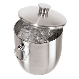 Enlarge Oggi Lustre Stainless Steel 3.5-Liter Ice Bucket