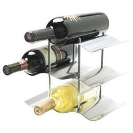 Enlarge Oggi 7095 3-Tier Stainless Steel Wine Rack