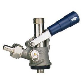 Enlarge 7486E - S System Keg Tap - Blue Lever Handle