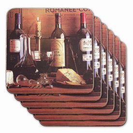 Enlarge Vintage Wine Color Coasters