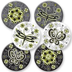 Enlarge Urban Garden Coaster Set - Fiberboard