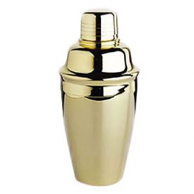 Enlarge Gold-Plated Lustrum 8-oz. Cocktail Shaker Set