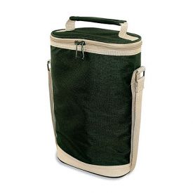 Enlarge Hunter Green Double Bottle Wine Duffel
