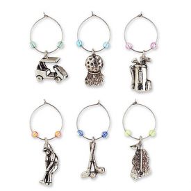 Enlarge Nineteenth Hole My Glass® Wine Charms