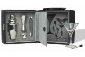 Enlarge Martini Bar Set with Case