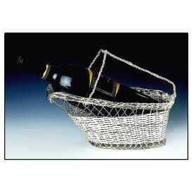 Enlarge Silver Plated Wine Bottle Cradle