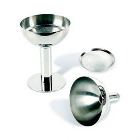 Enlarge Stainless Steel Wine Decanter Funnel Set