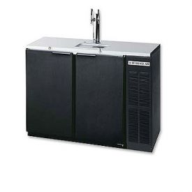 Enlarge Beverage-Air DD48Y-1-B Two Keg Commercial Kegerator - Black Vinyl
