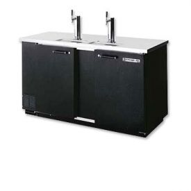 Enlarge Beverage-Air Kegerator DD68-B Three Keg Beer Cooler - Black Vinyl