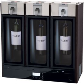 Enlarge skybar WP1000-000-000 THREE Wine Preservation System, Espresso Wood Finish