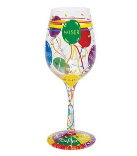 Enlarge Aged to Perfection Wine Glass by Lolita Love My Wine Stemware Collection