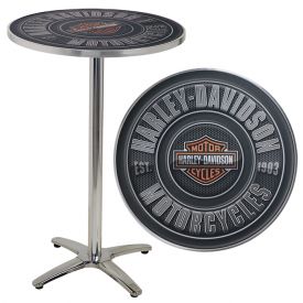 Enlarge Harley-Davidson® HDL-12310 - Motorcycles Bar & Shield Café Table