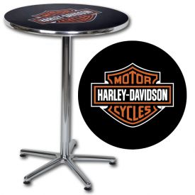Enlarge Harley-Davidson� HDL-12314 - Bar & Shield Cafe Table